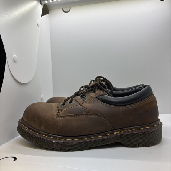 Dr. Doc Martens Industrial Steel Toe Safety Shoes 9 Low Top - See all photos - Picture 7 of 13